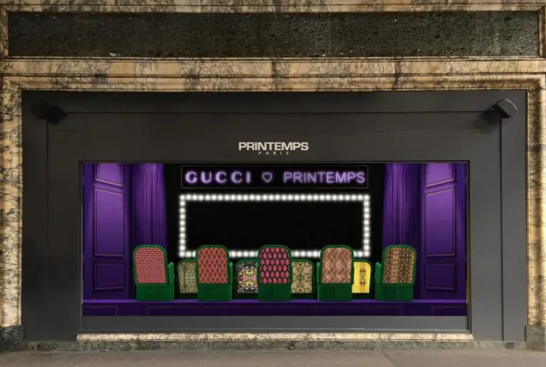 Gucci au Printemps Haussmann