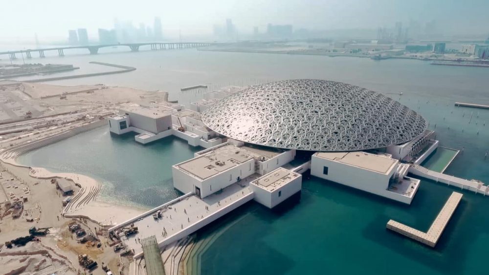 Inauguration du Louvre Abu Dhabi, le 11 novembre 2017