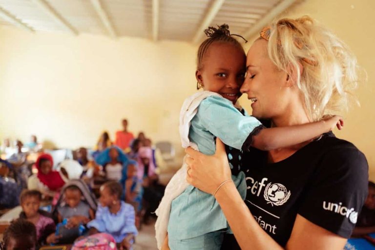 Elodie Gossuin, nouvelle ambassadrice de l’UNICEF France