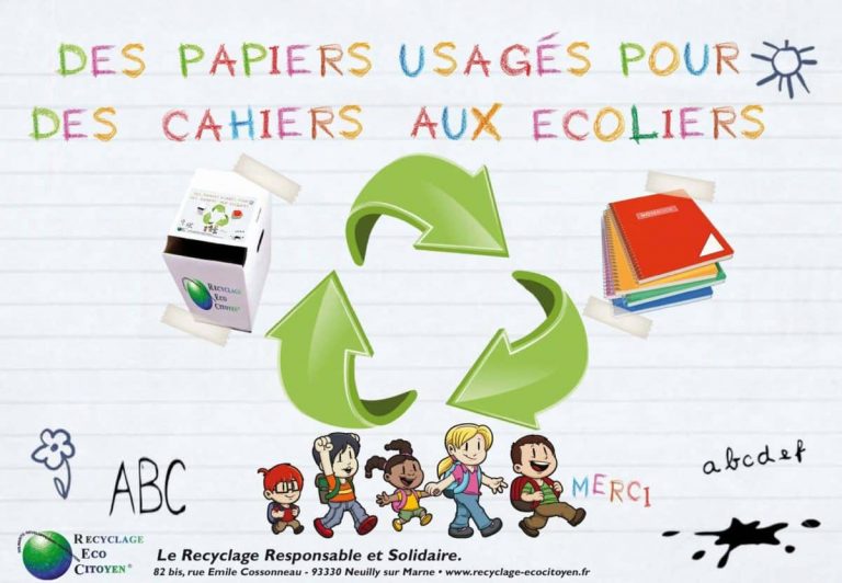 Brigitte Macron, présidente d’honneur de l'opération "Des papiers usagés pour des cahiers aux écoliers"