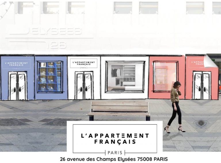 L’Appartement Français, un premier Pop-up Store éphémère à Paris