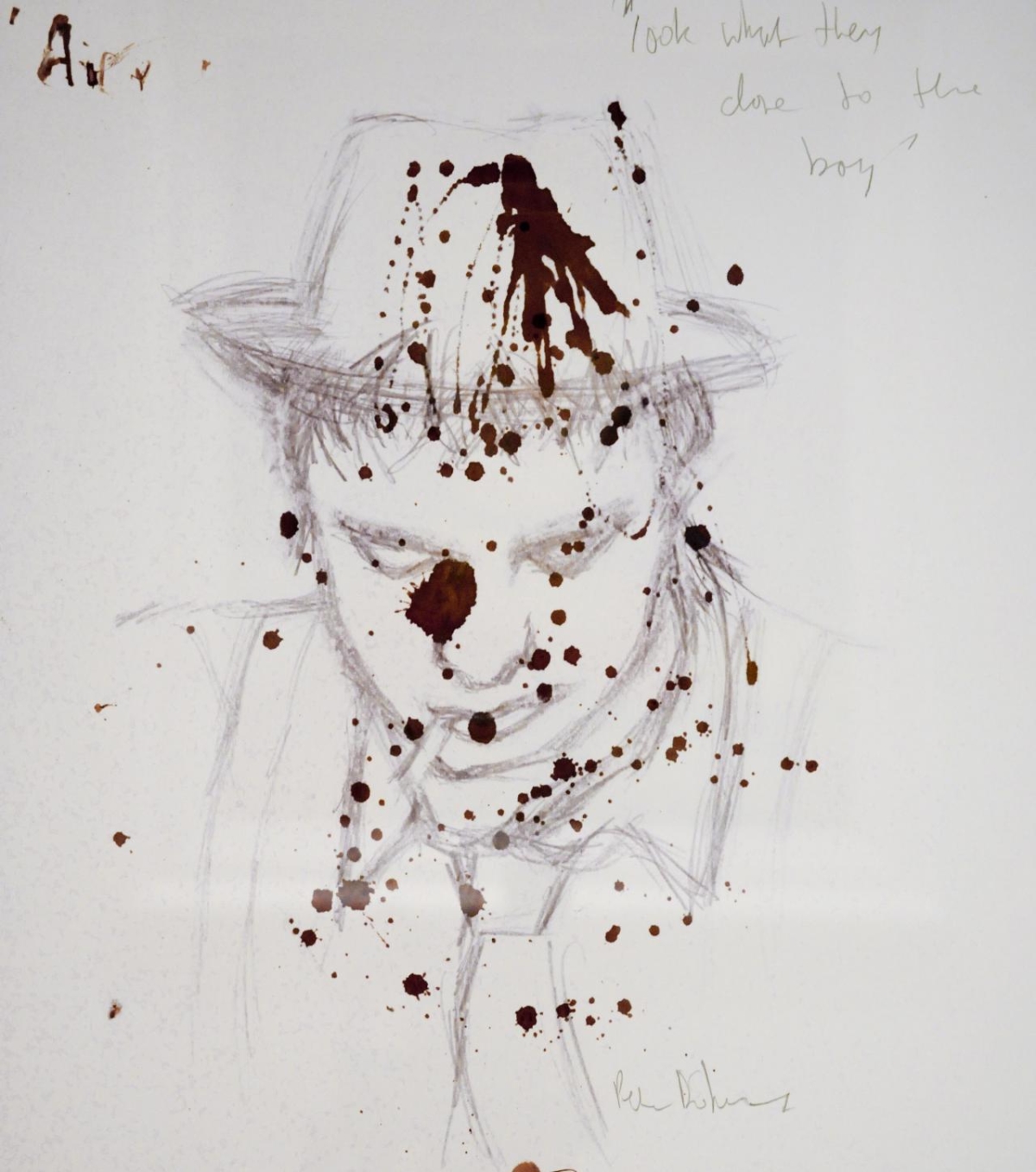 Double exposition des œuvres du musicien Peter Doherty
