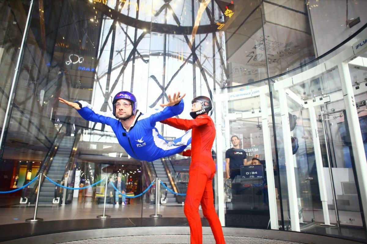 I Fly Paris, l'expérience de chute libre indoor