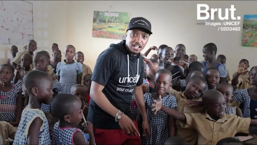 Soprano, nouvel Ambassadeur de l’UNICEF France