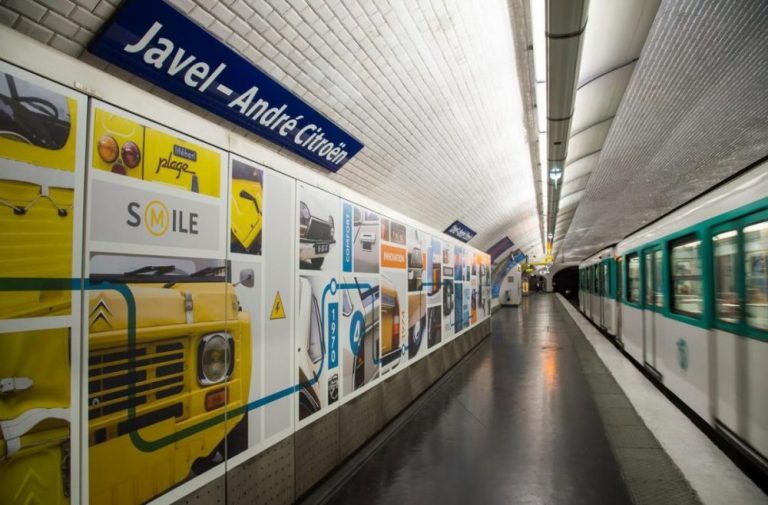 Javel-André Citroën, station de métro high-tech