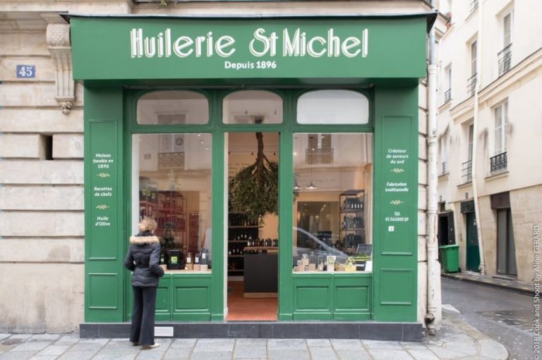 Huilerie Saint-Michel, une boutique à Paris