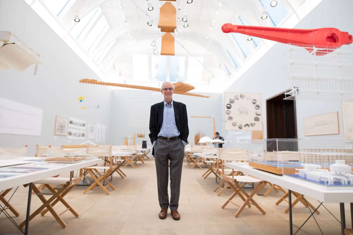 L’architecte Renzo Piano, invité d’honneur de la Royal Academy of Arts