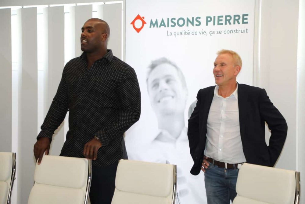 Teddy Riner, l'argument de poids de Maisons Pierre