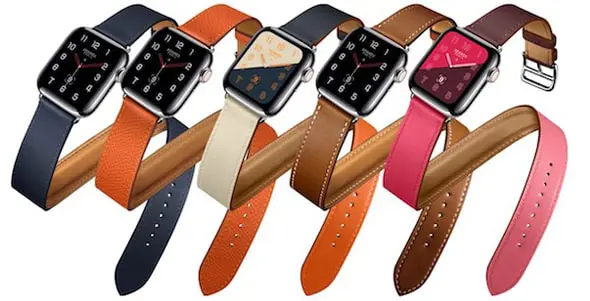 Apple Watch Série 4, version Hermès