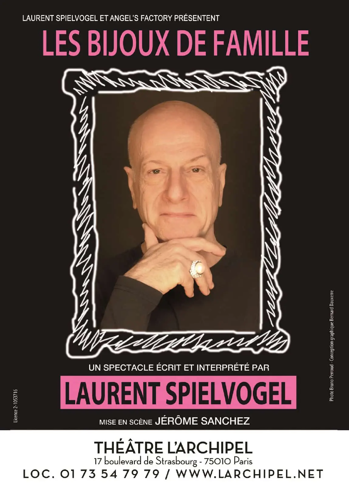 Laurent Spielvogel, des Bijoux de Famille théâtraux