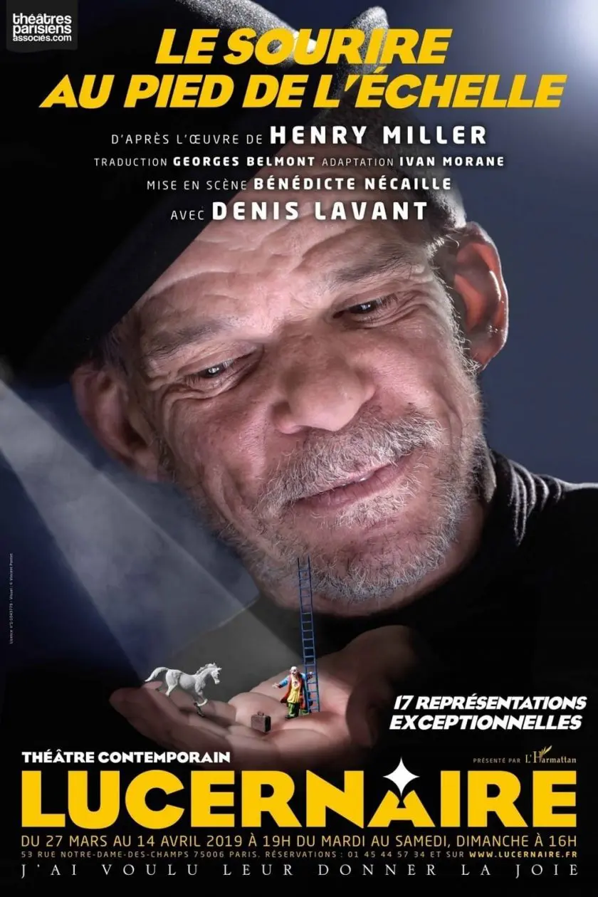 Denis Lavant dans Le Sourire au Pied de l’Echelle
