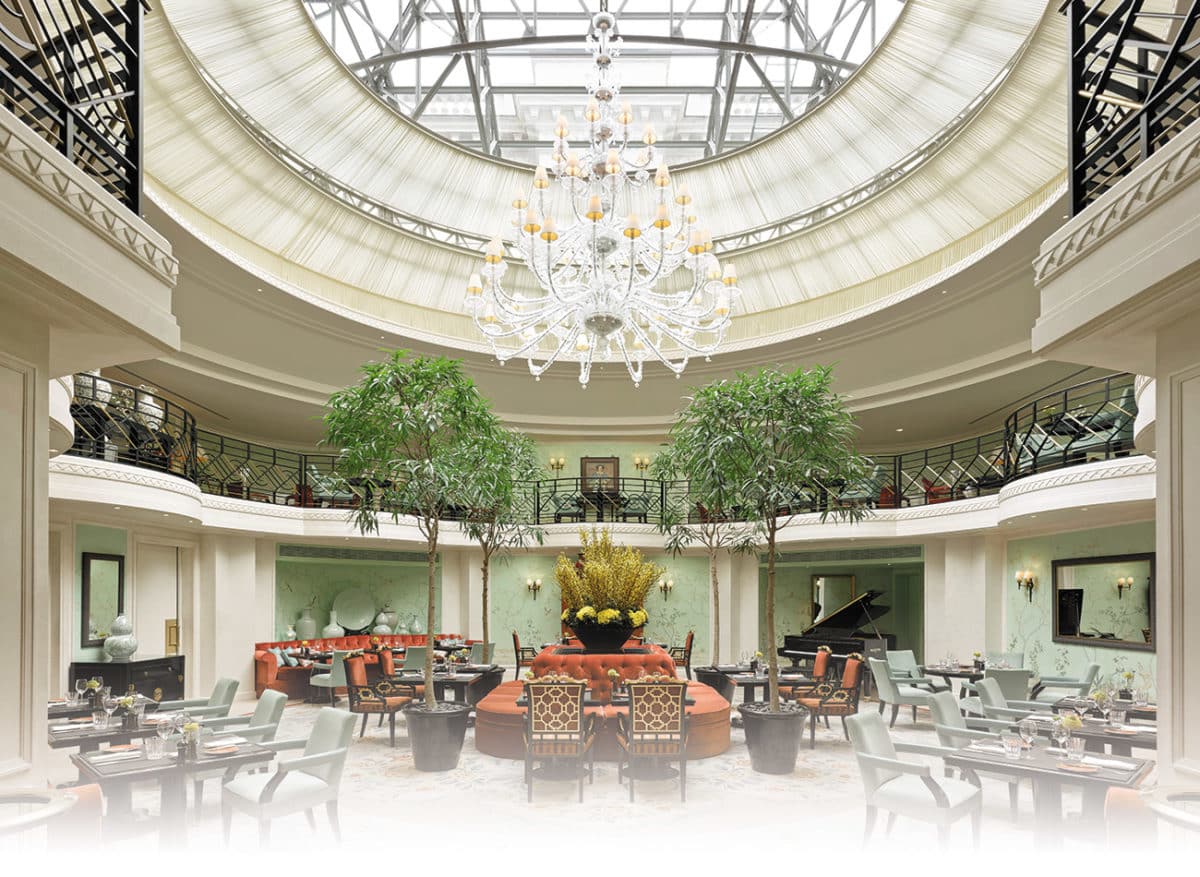 Brunch exotico-chic au Shangri-La Hotel Paris