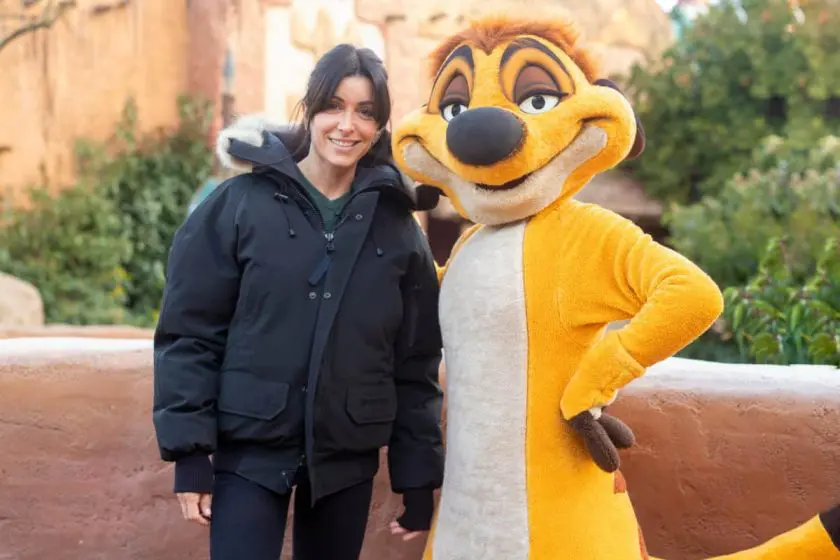 Jenifer à Disneyland Paris