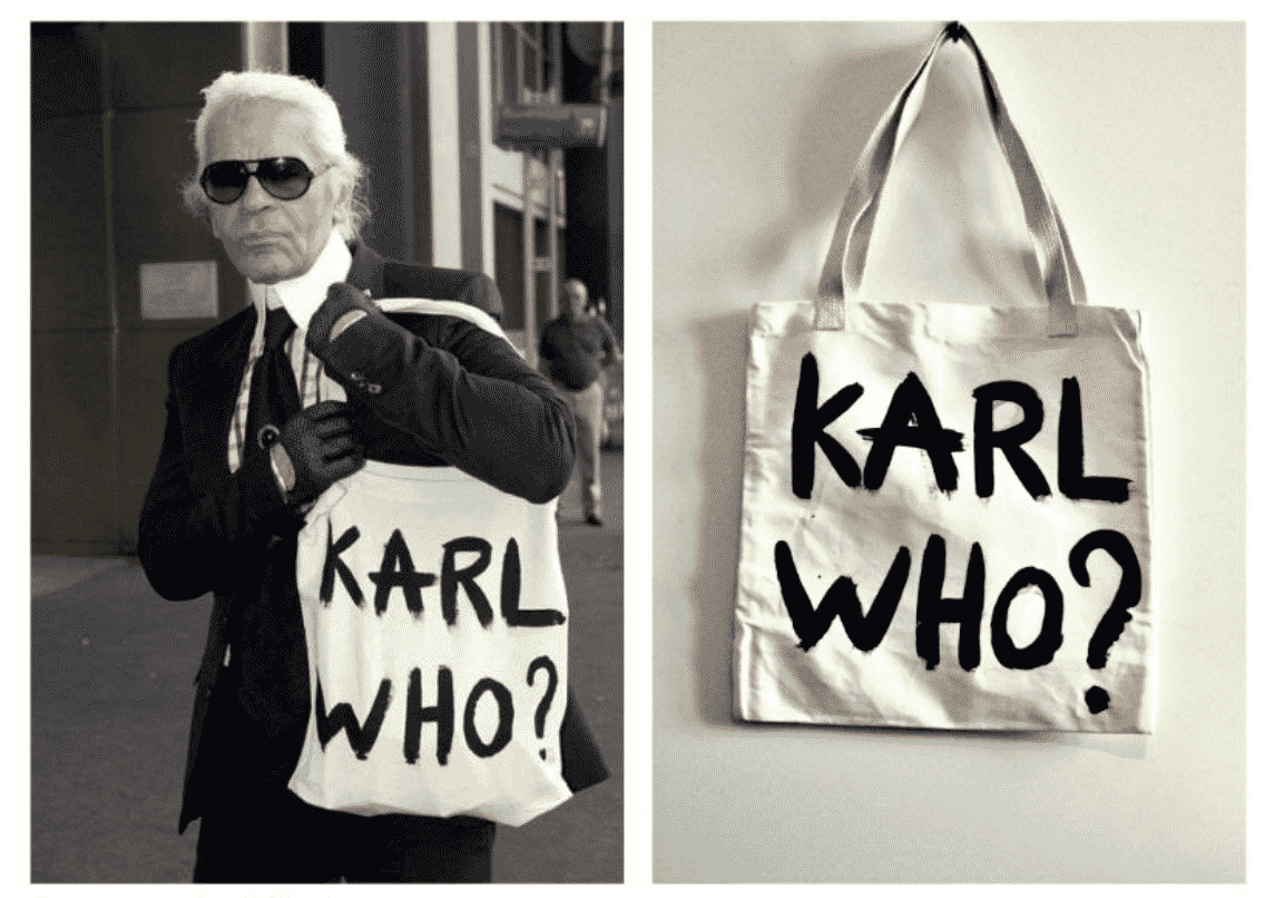 Arty Dandy rend hommage à Karl Lagerfeld