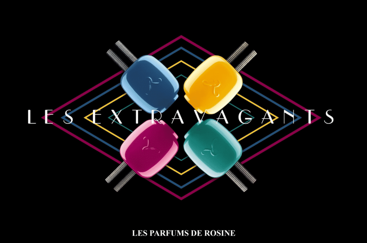 "Les Extravagants", 4 nouvelles senteurs des Parfums de Rosine