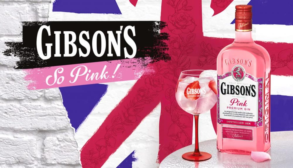 Gin Gibson’s Tonic en mode girly Pink