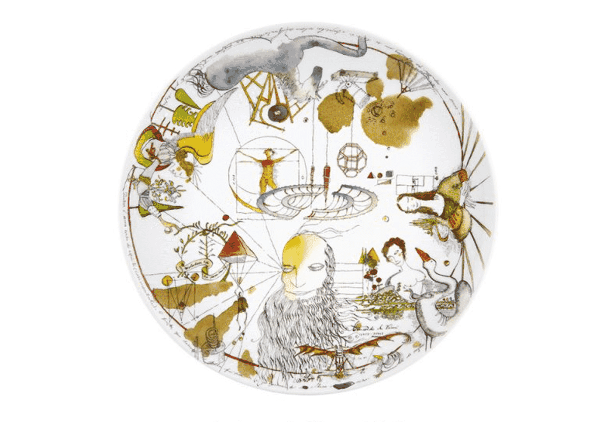 Vista Alegre, une collection Leonardo da Vinci pour la table