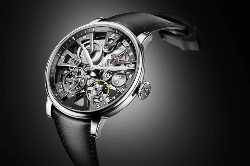 Arnold & Son Nebula 38 acier : l’élégance structurelle