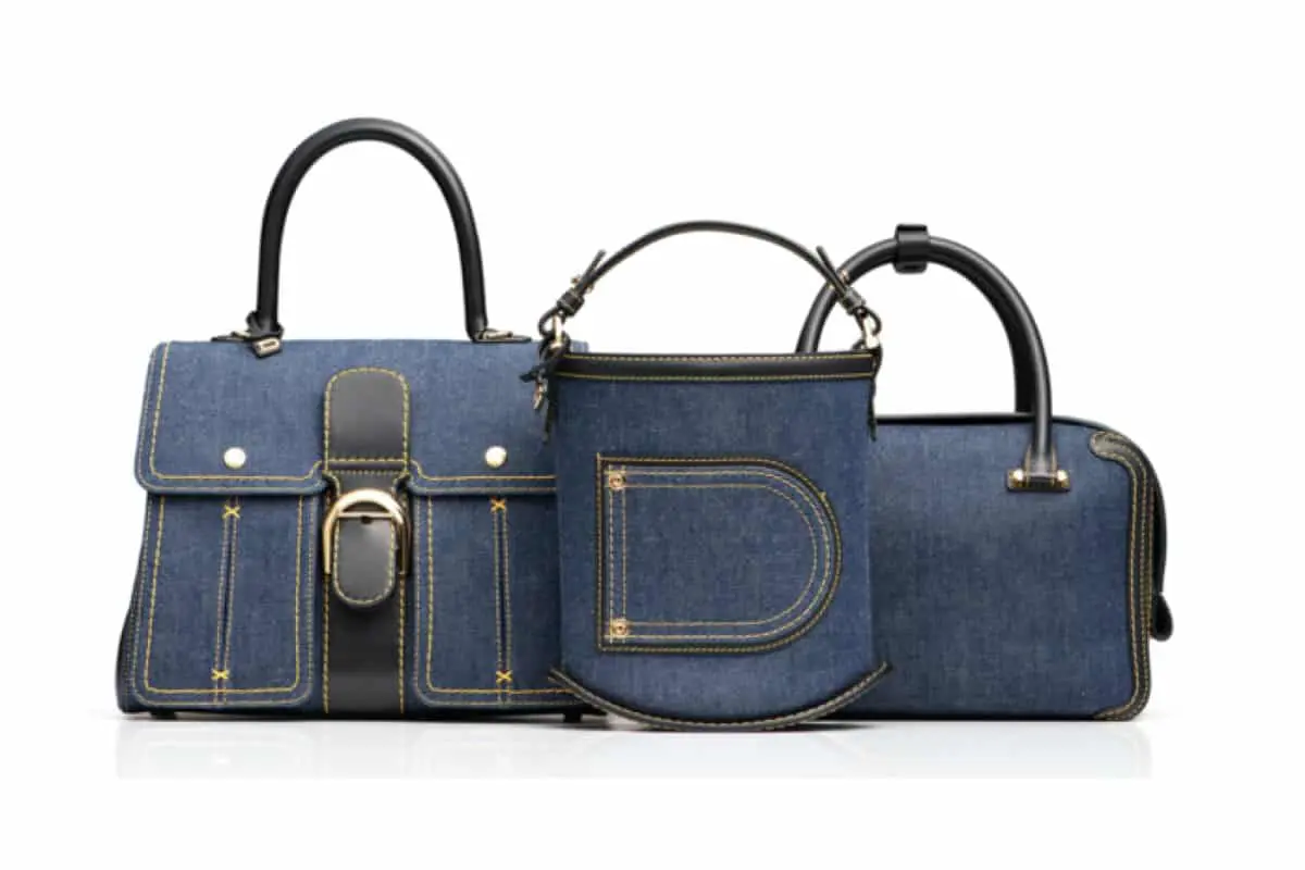 Delvaux, une collection de sacs Denim