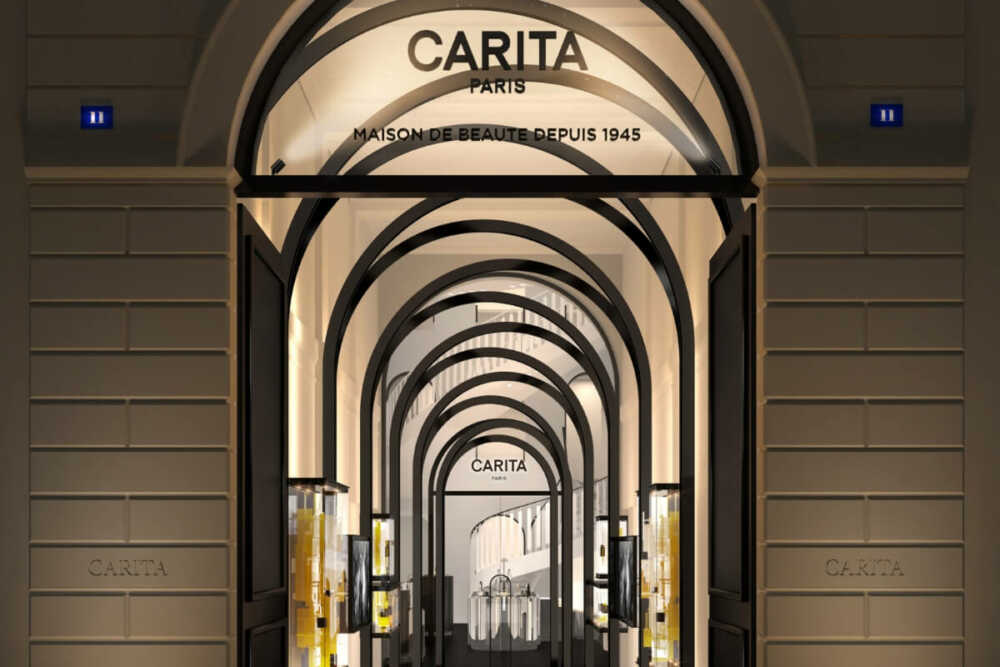 carita maison de beaute entrée