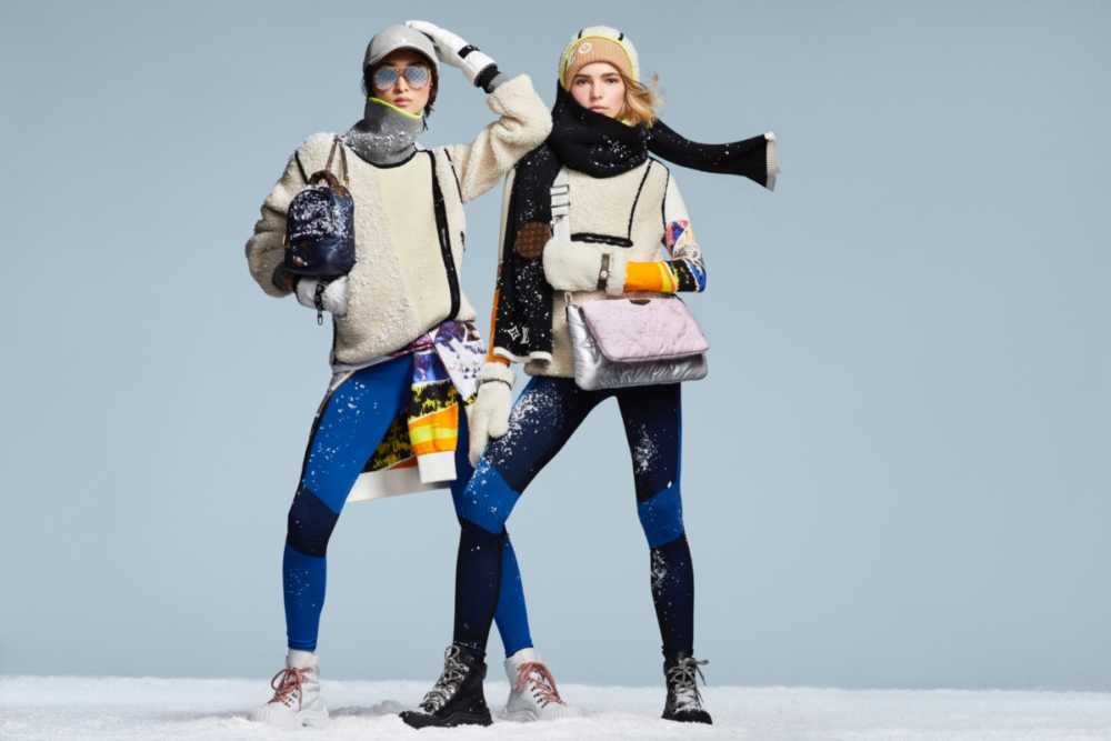 Leggings et sacs matelassés Louis Vuitton  LV Ski