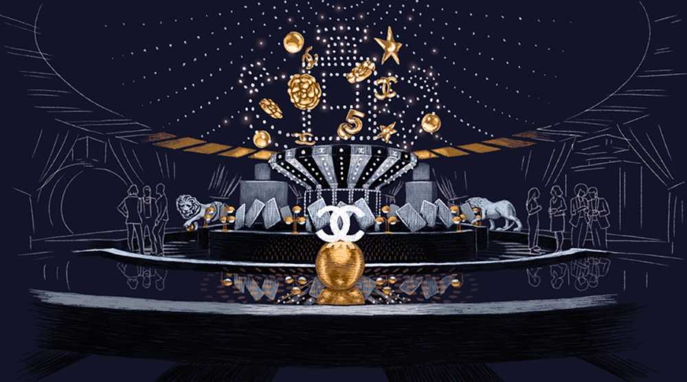 Affiche événement Grand Palais Éphémère Chanel