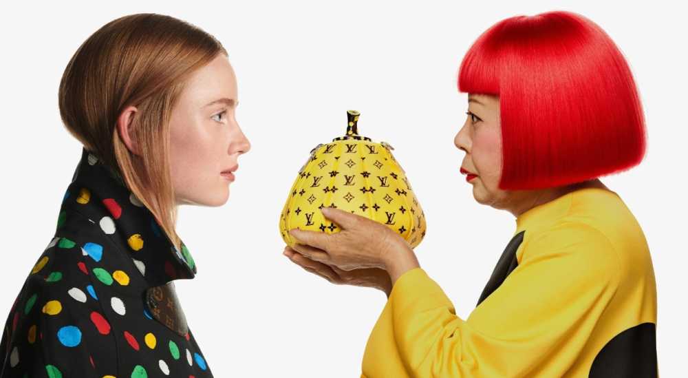 yayoi kusama offre un cadeau de luxe