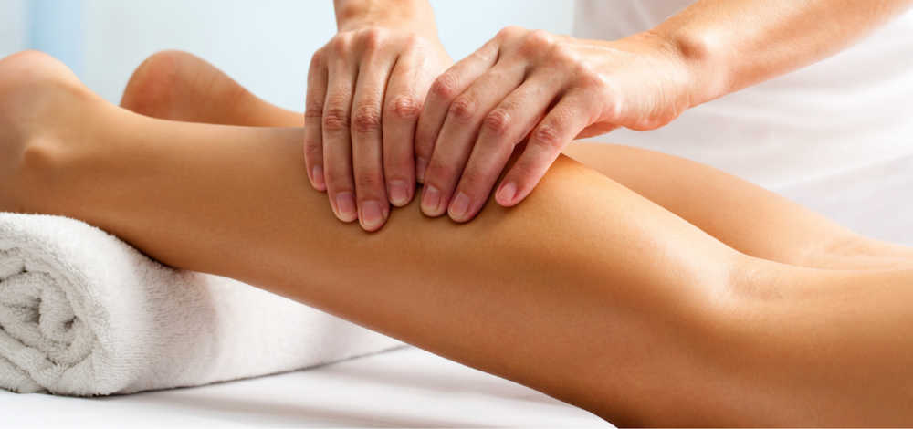 Renata França massage lymphatique
des jambes