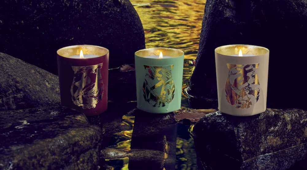 Bougies Trudon inspirées de l'art du thé