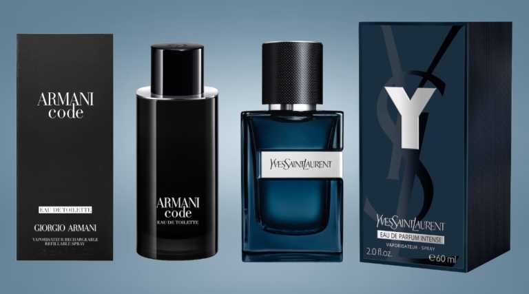 parfums Armani et YSL