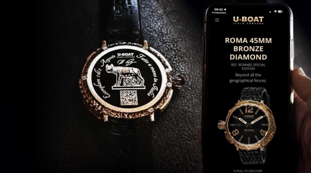 U-Boat montre QR Code