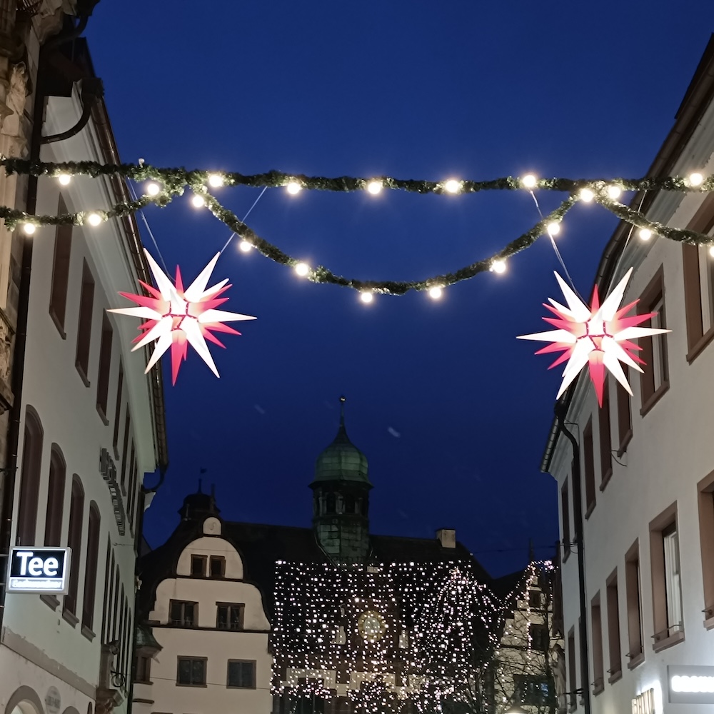 magie de Noël illuminations Freiburg