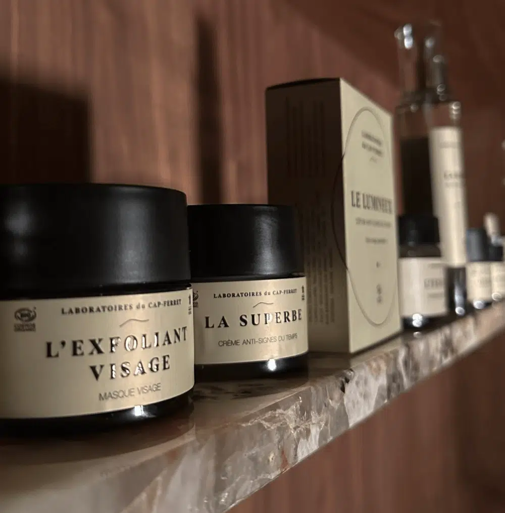 soins des Laboratoires du Cap-Ferret bouteilles