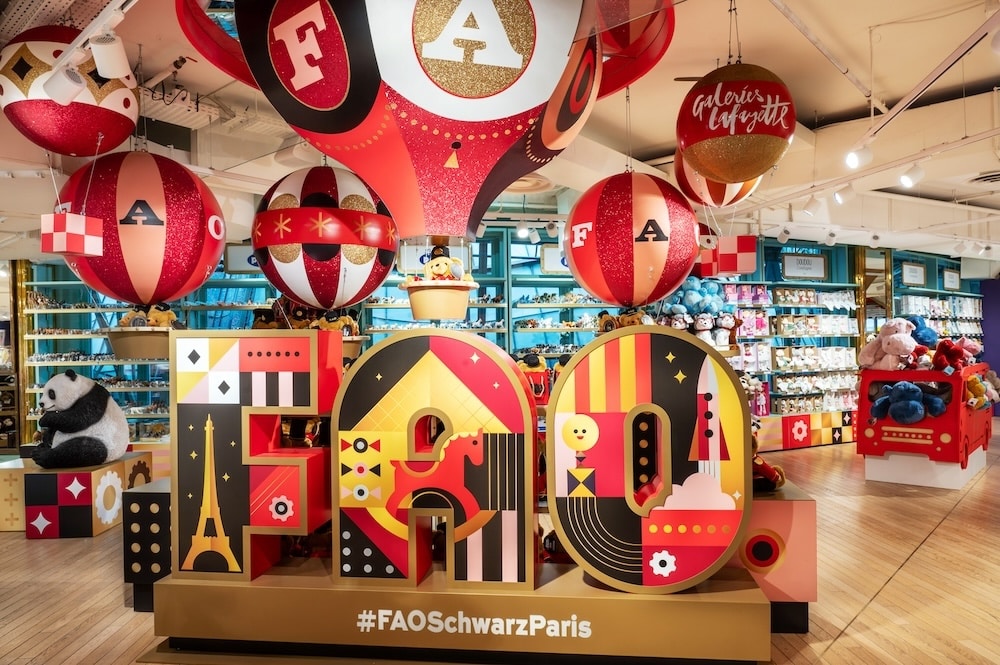 Fao Schwarz galeries lafayette