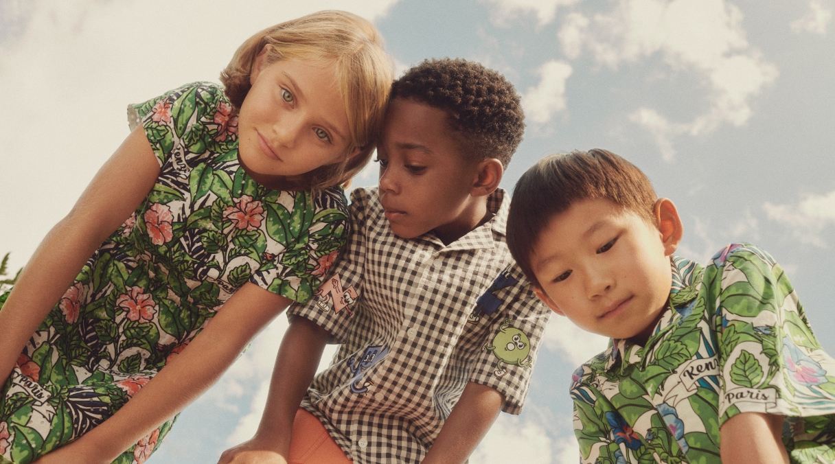 Kenzo Kids, le vestiaire « real-to-wear » en version week-end