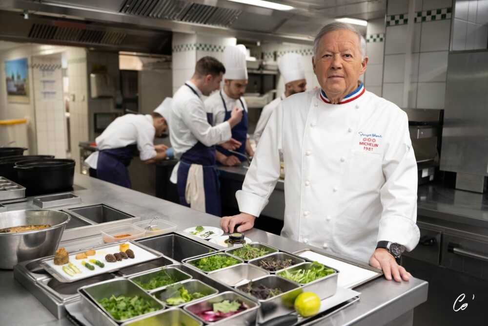 Georges blanc en cuisine