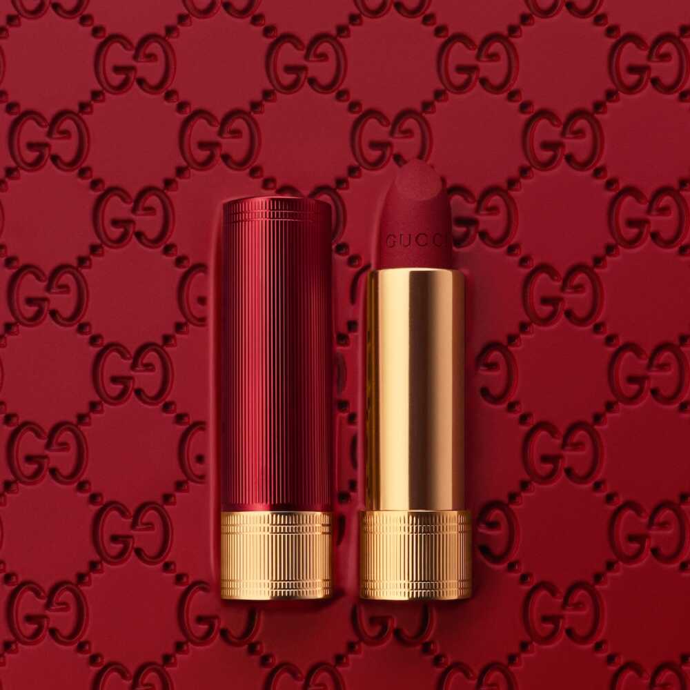 Gucci trio le rouge à lèvres Mat Rosso Ancora