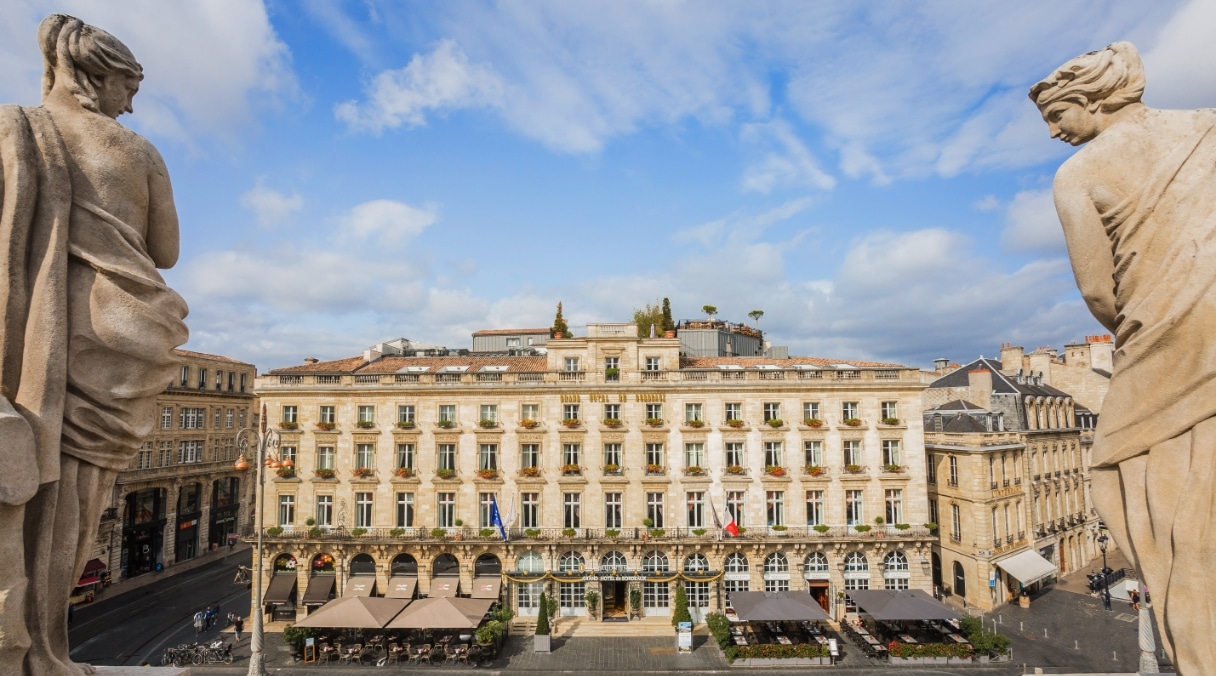 Palace glamour et patrimonial : Intercontinental Bordeaux &#8211; Le Grand Hôtel