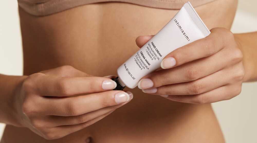 crème mains Intimissimi ligne de beauté
