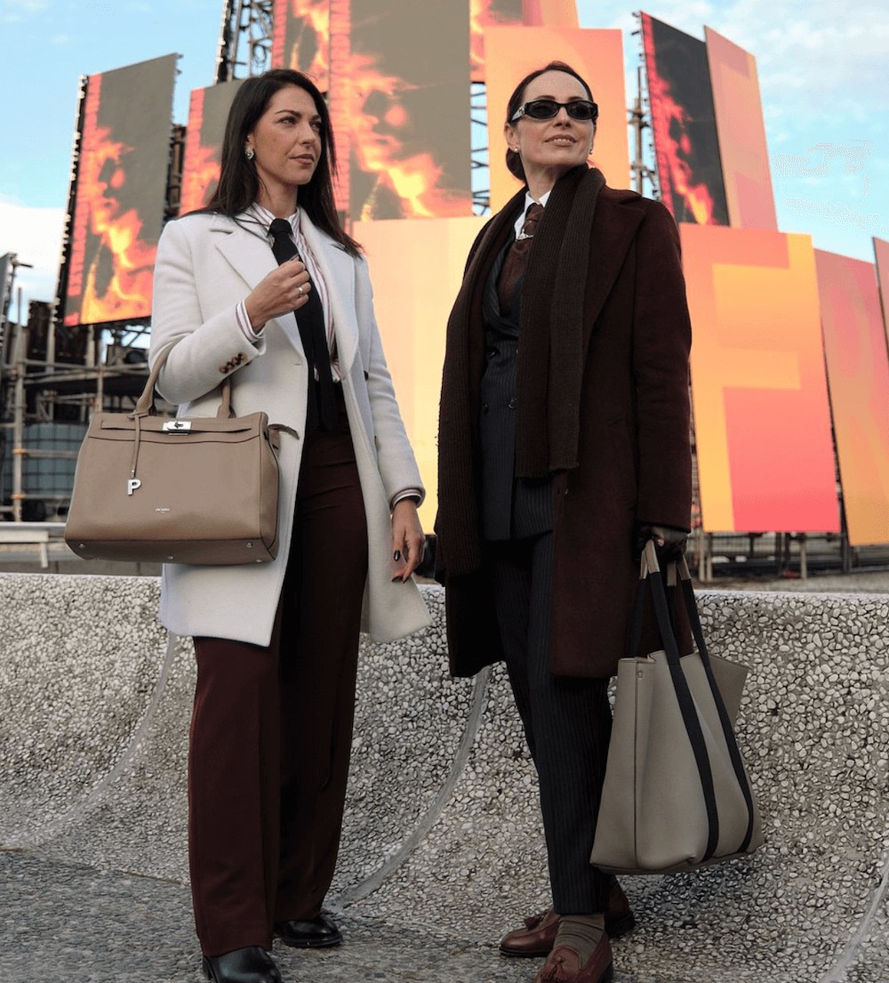 Pitti Uomo : les femmes duo