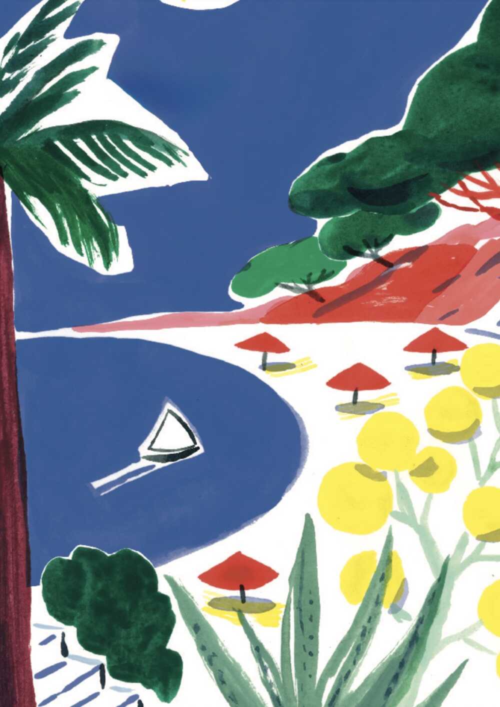 Croquis collection Azur