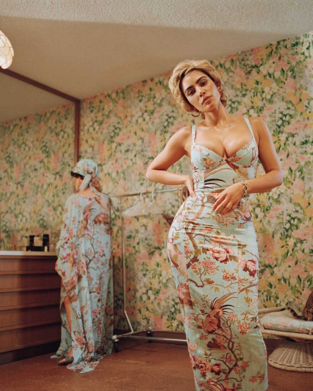 Roberto Cavalli X KIMS robe et tunique intérieur