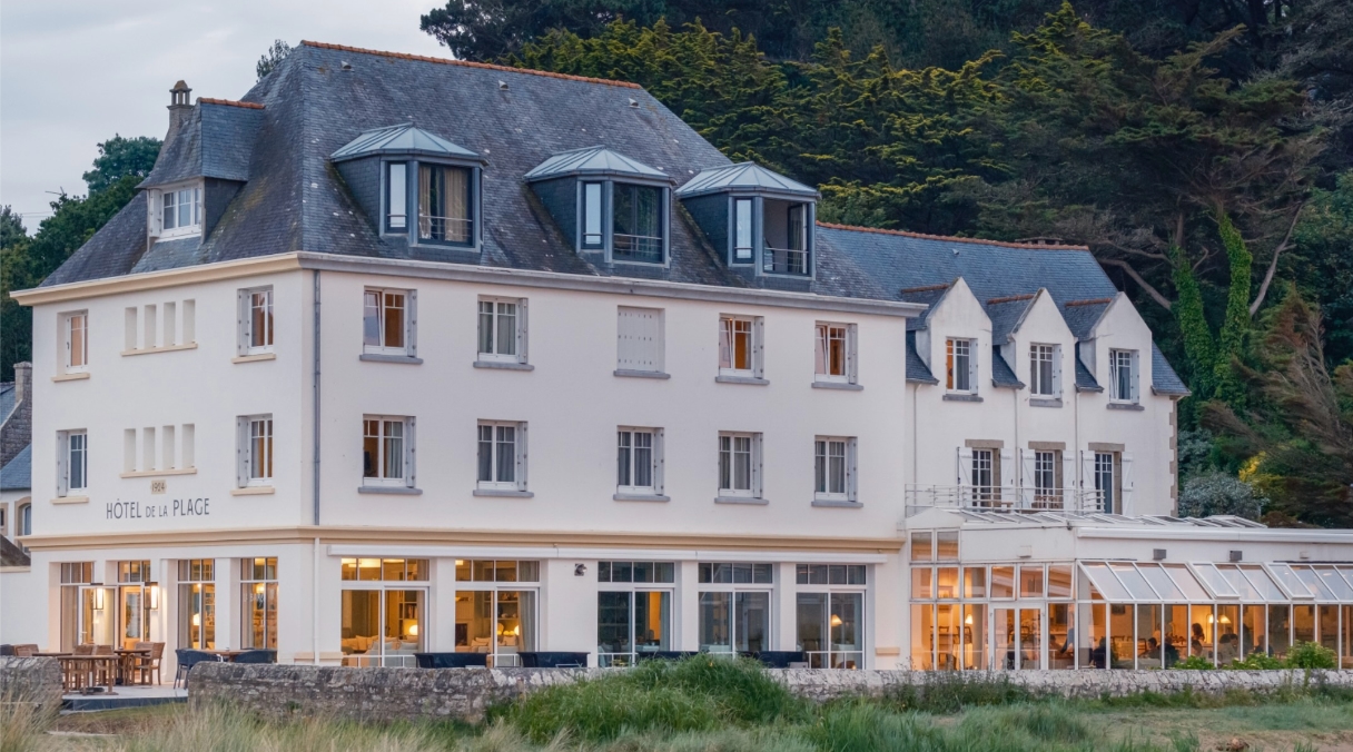 Hôtel de la Plage : l’écrin chic et iodé du Sud Finistère
