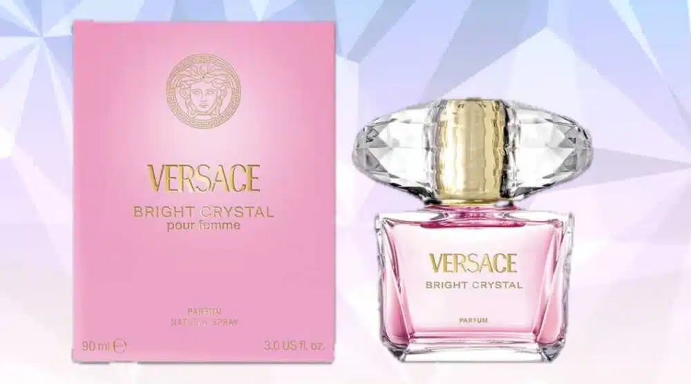 Bright Crystal Parfum le flacon et son étui