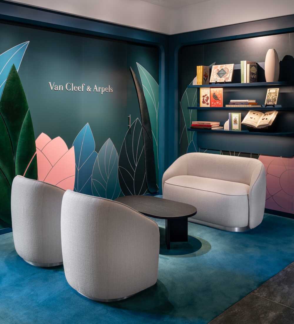 salon pop-up Van Cleef & Arpels