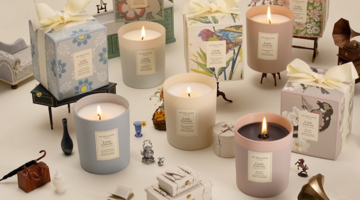 Jo Malone x Little Greene, le chic anglais en 5 bougies