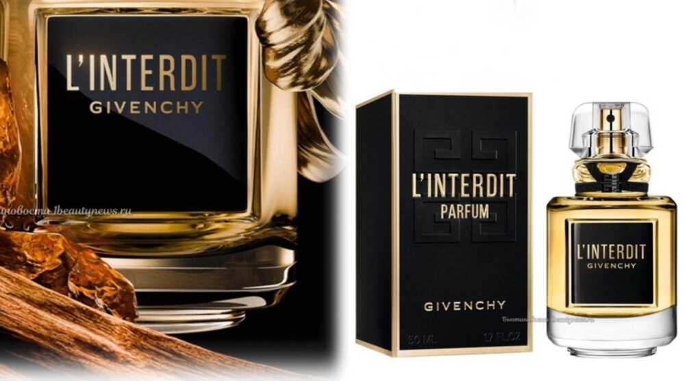 L'Interdit Parfum son étui