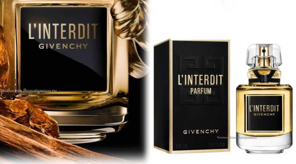L'Interdit Parfum son étui
