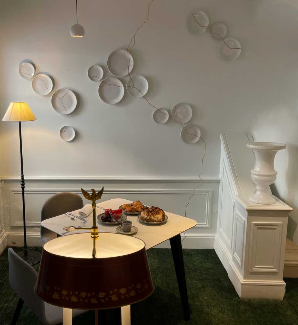 Hôtel de l’Aigle Noir table