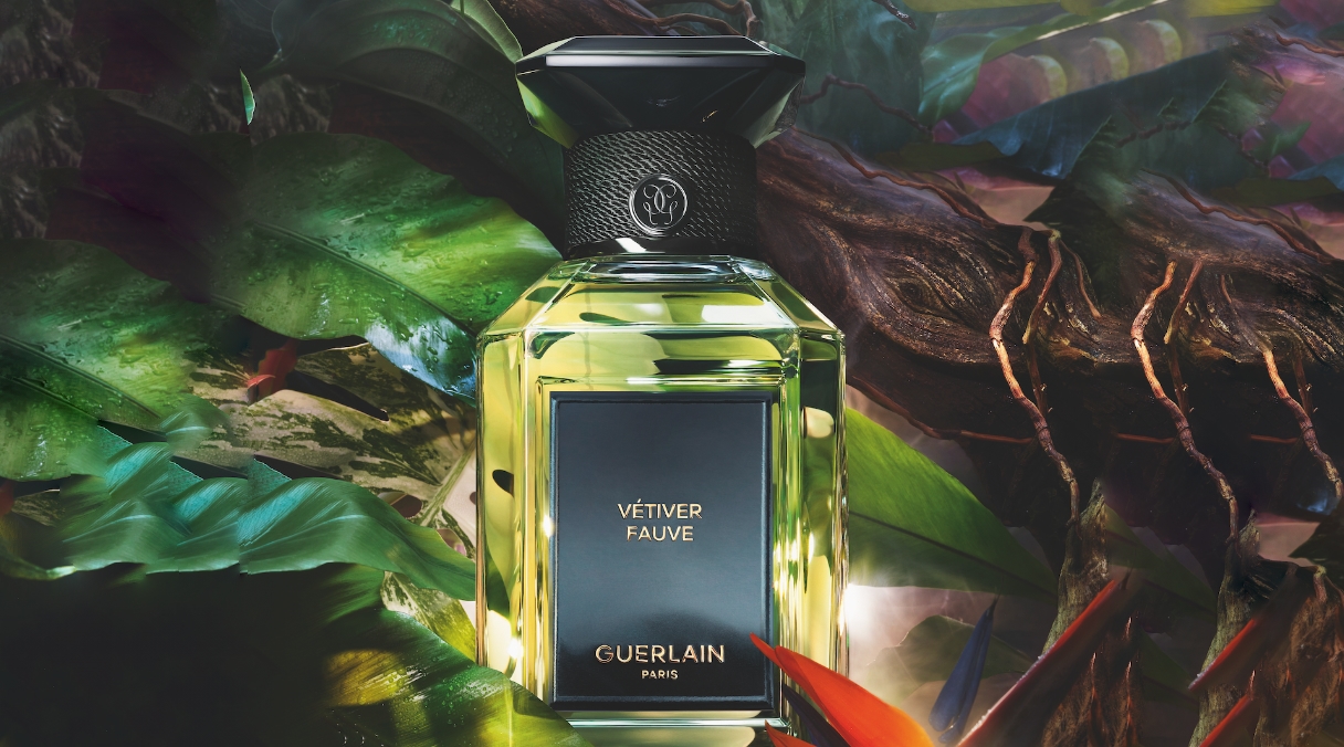 Vétiver Fauve de Guerlain, star de la série « L&rsquo;Art &amp; la Matière »